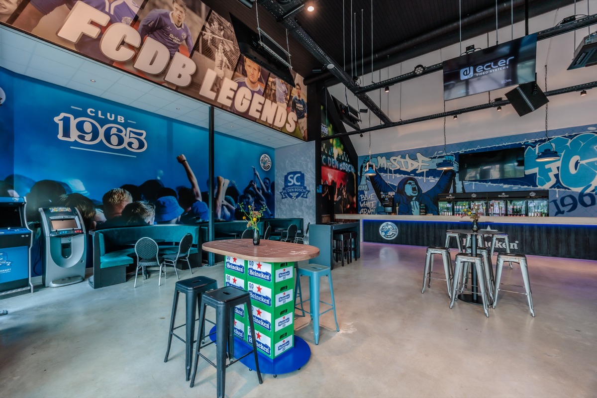 Supportershome, loungehoek FCDB Legends